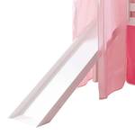 Spielbett Kasper II Kiefer massiv - Rosa/Pink - Basismodell