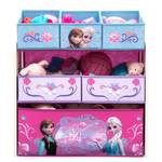 Scaffale porta giochi Frozen Blu - Materiale a base lignea - 64 x 66 x 30 cm