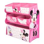 Spielzeugregal Minnie Mouse Pink - Holzwerkstoff - 64 x 66 x 30 cm