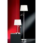 Staande lamp Lebon 1 lichtbron - Chroomkleurig/wit