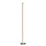 Lampadaire Tube Métal / Matériau synthétique Argenté 1 ampoule