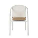 Chaises jardin White Beach IV (lot de 2) Empilable - Polyrotin blanc