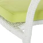 Chaises jardin White Beach I (lot de 2) Blanc (empilable)