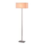 Lampadaire Chavara Tissu / Acier inoxydable - 1 ampoule