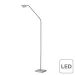 Staande LED-lamp Daan chroom/glas - zilverkleurig