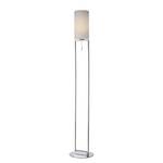 Lampadaire Fine Argenté / Blanc - 1 ampoule