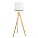 Lampadaire Giro Frêne massif / Tissu - 1 ampoule