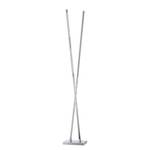 Lampadaire Glido by Leuchten Direkt Fer / Acier Argenté 6 ampoules