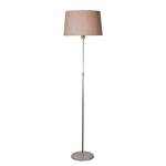 Lampadaire avec armatures Gramineus 1 lichtbron mat nikkelkleurig