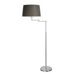 Lampadaire avec armatures Gramineus 1 ampoule Nickel mat