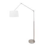 Lampadaire avec armatures Gramineus 1 ampoule Nickel mat