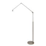 Lampadaire avec armatures Gramineus 1 ampoule Nickel mat