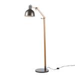 Lampadaire Koppo Pin massif / Métal - Cuivre - 1 ampoule - Gris