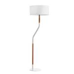 Lampadaire Leroca Métal / Bois - 1 ampoule