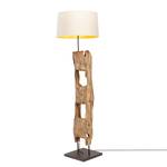 Lampadaire Nature Holes II Lin / Caoutchouc massif - 1 ampoule