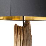 Lampadaire Nature Straight Coton noir / Bois flottant