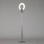 Staande lamp Q glas/metaal wit 1 lichtbron