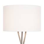 Lampadaire Shima II Tissu / Métal - 1 ampoule - Blanc