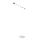 Lampadaire LED Sileda Fer Argenté