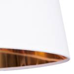 Lampadaire Solaris Tissu / Métal - 1 ampoule - Blanc