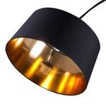 Lampadaire Solaris Tissu / Métal - 1 ampoule - Noir