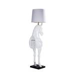 Lampadaire Standing Horse Blanc