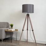 Lampadaire Tripod Pam Coton / Caoutchouc massif - 1 ampoule