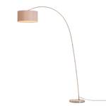 Lampadaire Troms Tissu / Fer - 1 ampoule - Galet