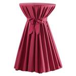 Stehtisch-Husse Baumwolle/Polyester - Bordeaux