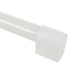 Stehtisch Multiflex (klappbar) rund (Ø 70 cm) - Stahlrohr/Kunststoff Weiß
