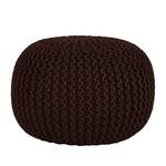 Pouf a crochet Stockholm Marrone