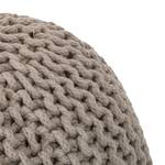 Strickpouf Stockholm Beige