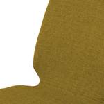 Gestoffeerde stoelen Helvig III geweven stof/massief eikenhout - Stof Vesta: Geel