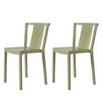 Stoelen Neutra (2-delige set) olijfgroen