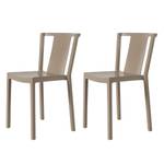 Stoelen Neutra (2-delige set) zandkleurig