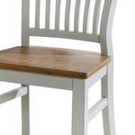 Chaises Rochelle (lot de 2) Paulownia partiellement massif