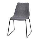 Chaise Sofia Acier Gris / Noir