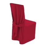 Housse de chaise Cotton Panama Rouge rubis