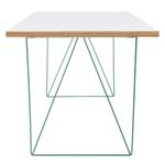 Bureau Hueva I Blanc / Verre menthe