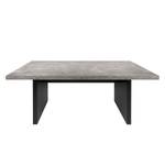 Eettafel Detroit l betonnen look/mat zwart