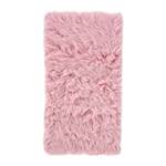 Tapis Flokati Laine - Rose - 70 x 140 cm