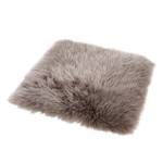 Housse de coussin Schaffell Laine - Marron clair