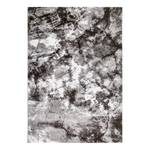 Tapis Barcelona Fibres synthétiques - Gris clair / Blanc - 120 x 170 cm