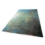 Tapis Grandezza Fibres synthétiques - Bleu / Marron - 120 x 170 cm