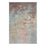 Teppich Anastasia I Kunstfaser - Hellblau / Braun - 133 x 190 cm