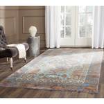 Tapis Abby Woven Fibres synthétiques - Bleu / Or - 243 x 304 cm