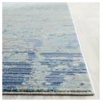 Tapis Abella Vintage Fibres synthétiques - Bleu clair - Bleu clair / Bleu Gris - 160 x 230 cm