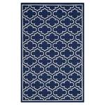 Tapis Agadir Bleu / Crème - 153 x 244 cm - 160 x 230 cm