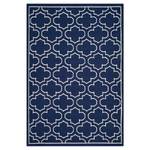 Teppich Agadir Blau/Creme - 183 x 275 cm - 200 x 300 cm