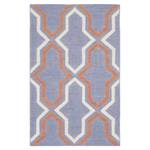 Tapis Aklim Mauve / Crème / Orange - 153 x 244 cm - 90 x 150 cm